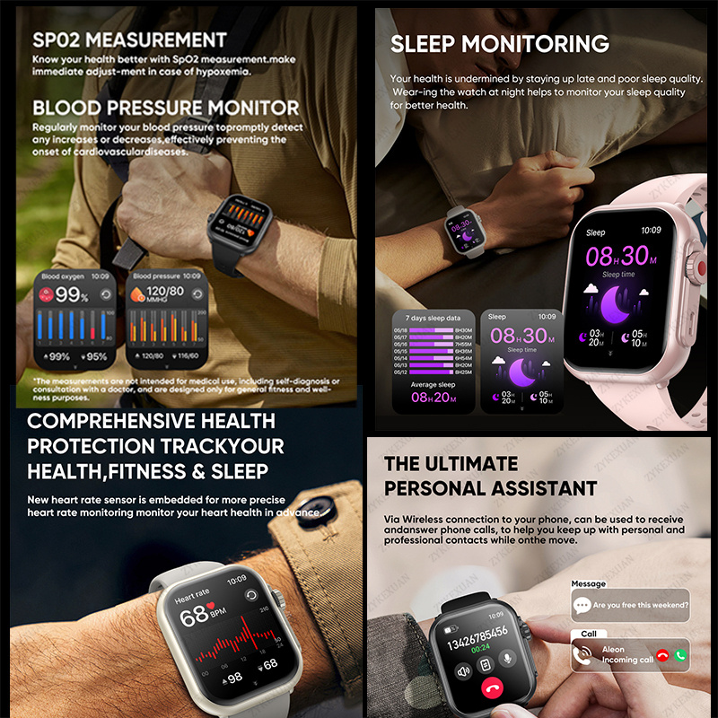 ウォッチ ウルトラ K62 メンズ レディース 1000mA - Smartwatch Watches For Women With Gps のレビューと価格