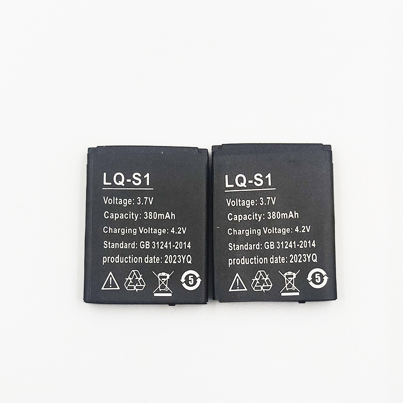 LQ-S1 3.7V 380mAh スマートウォッチバッテリ - Watch V8 のレビューと価格