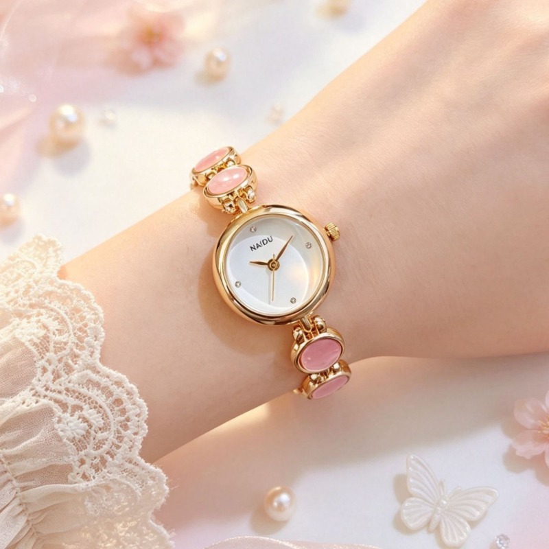 新しいファッション女性用腕時計人工フリチラリアブレスレットウ - Luxury Ceramic Watch のレビューと価格
